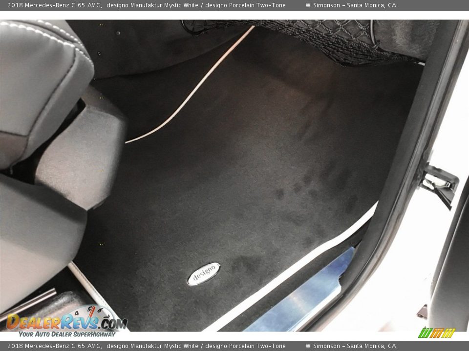 2018 Mercedes-Benz G 65 AMG designo Manufaktur Mystic White / designo Porcelain Two-Tone Photo #29