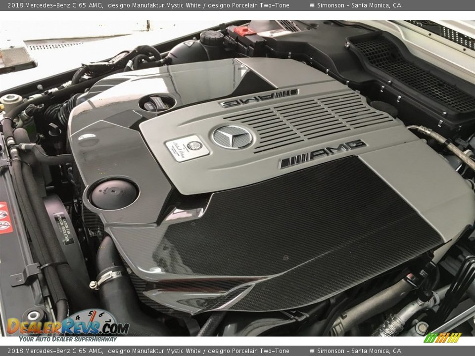 2018 Mercedes-Benz G 65 AMG 6.0 Liter AMG biturbo SOHC 36-Valve V12 Engine Photo #31