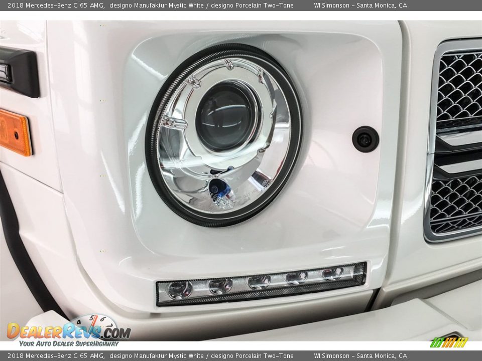 2018 Mercedes-Benz G 65 AMG designo Manufaktur Mystic White / designo Porcelain Two-Tone Photo #32