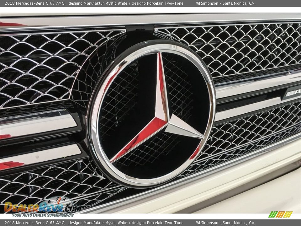 2018 Mercedes-Benz G 65 AMG designo Manufaktur Mystic White / designo Porcelain Two-Tone Photo #33