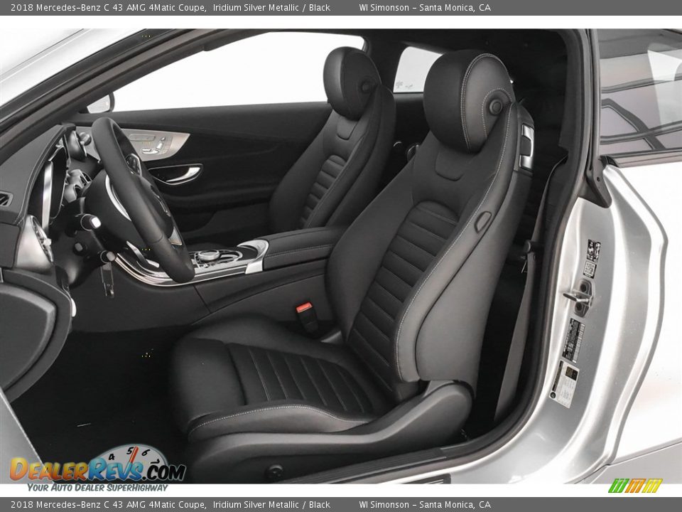 Front Seat of 2018 Mercedes-Benz C 43 AMG 4Matic Coupe Photo #14