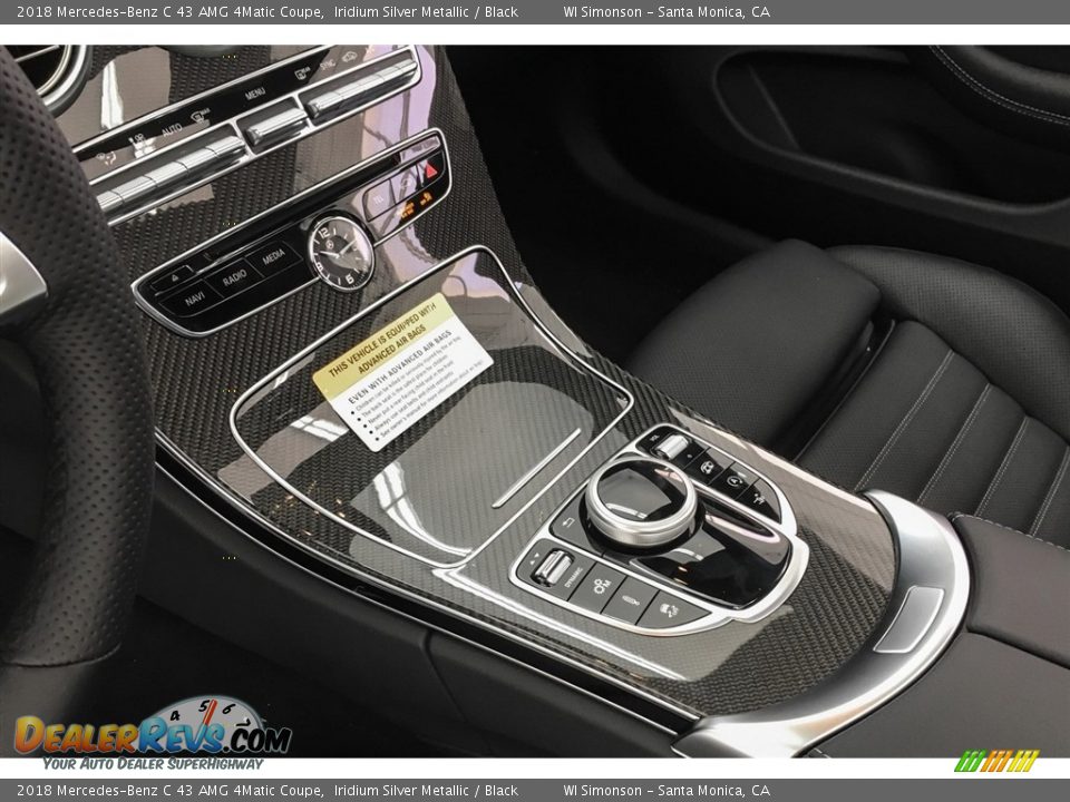 2018 Mercedes-Benz C 43 AMG 4Matic Coupe Iridium Silver Metallic / Black Photo #21