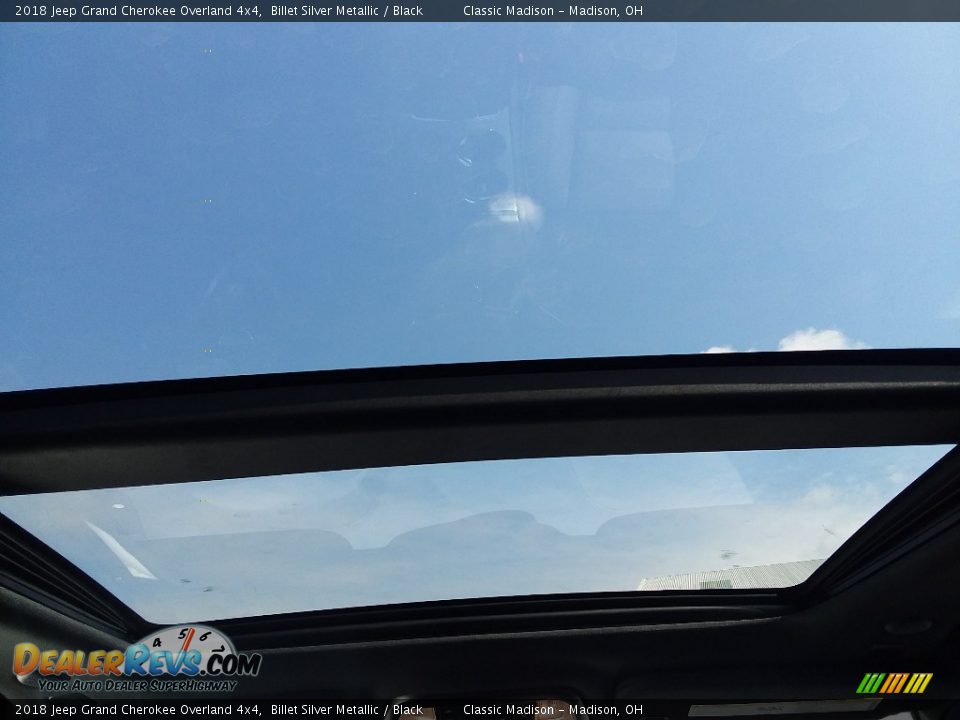 2018 Jeep Grand Cherokee Overland 4x4 Billet Silver Metallic / Black Photo #6