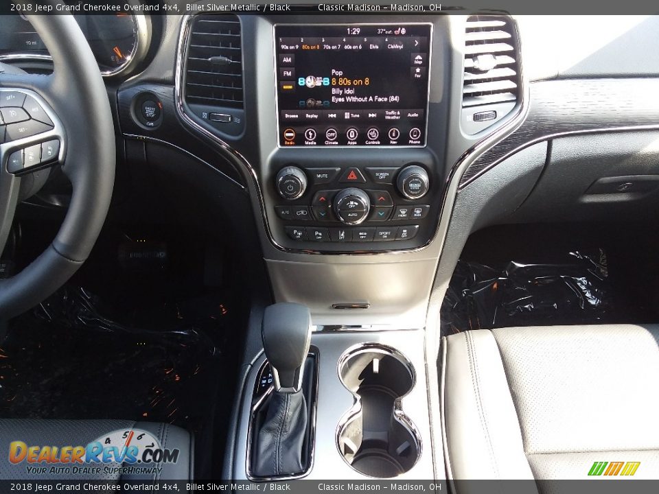 2018 Jeep Grand Cherokee Overland 4x4 Billet Silver Metallic / Black Photo #7