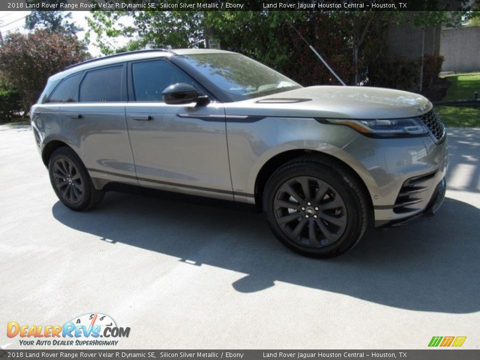2018 Land Rover Range Rover Velar R Dynamic SE Silicon Silver Metallic / Ebony Photo #1