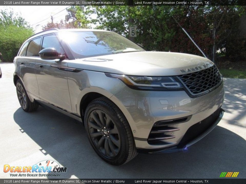 2018 Land Rover Range Rover Velar R Dynamic SE Silicon Silver Metallic / Ebony Photo #2