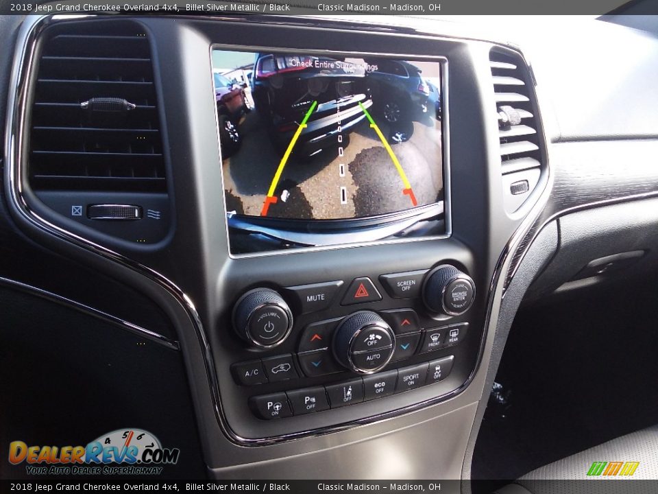 2018 Jeep Grand Cherokee Overland 4x4 Billet Silver Metallic / Black Photo #11