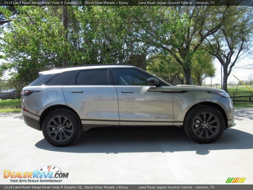 2018 Land Rover Range Rover Velar R Dynamic SE Silicon Silver Metallic / Ebony Photo #6