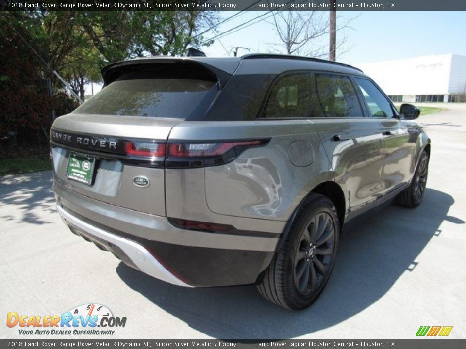2018 Land Rover Range Rover Velar R Dynamic SE Silicon Silver Metallic / Ebony Photo #7