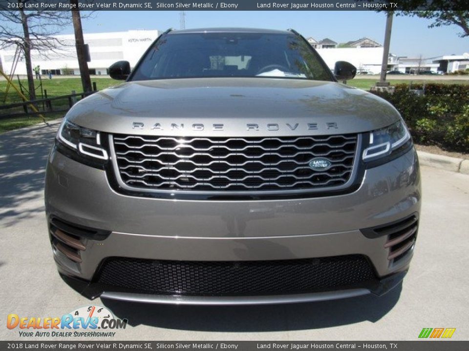 2018 Land Rover Range Rover Velar R Dynamic SE Silicon Silver Metallic / Ebony Photo #9