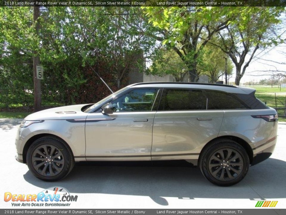 Silicon Silver Metallic 2018 Land Rover Range Rover Velar R Dynamic SE Photo #11