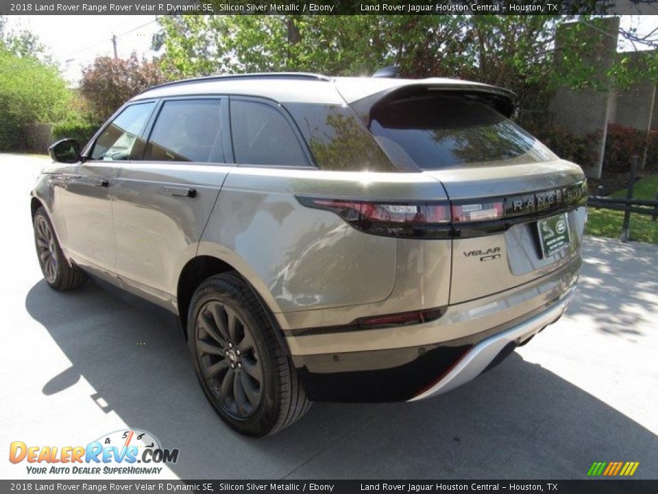 2018 Land Rover Range Rover Velar R Dynamic SE Silicon Silver Metallic / Ebony Photo #12