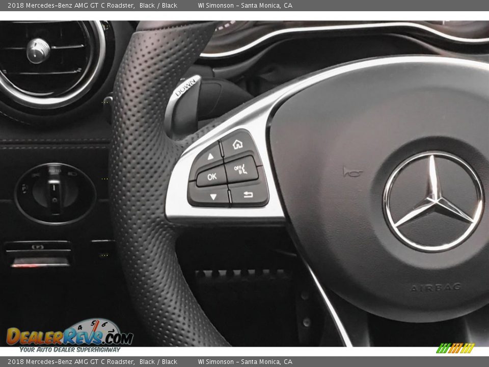Controls of 2018 Mercedes-Benz AMG GT C Roadster Photo #19