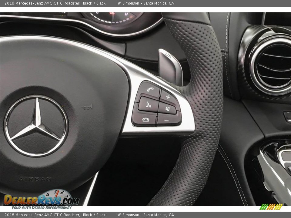 Controls of 2018 Mercedes-Benz AMG GT C Roadster Photo #20