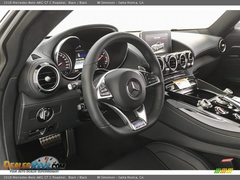 Dashboard of 2018 Mercedes-Benz AMG GT C Roadster Photo #21