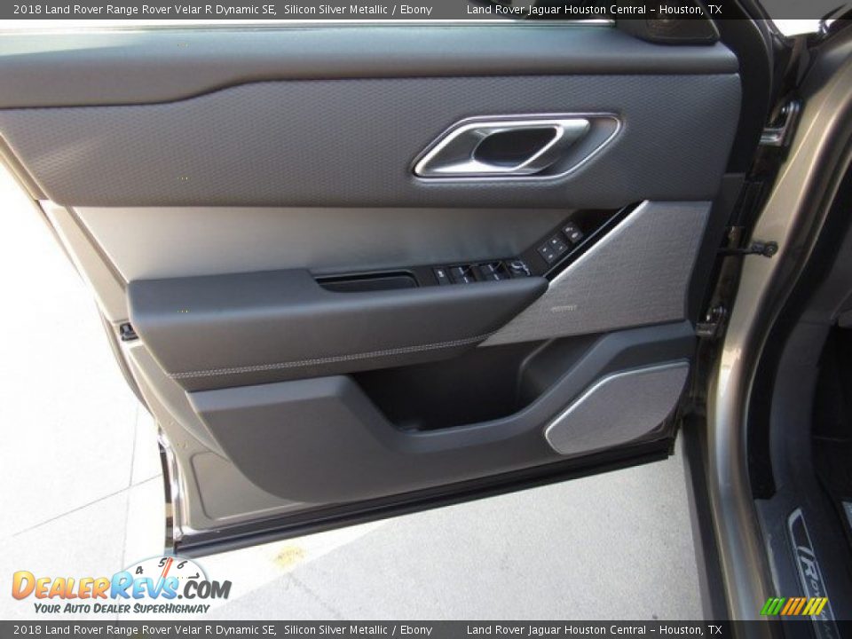 2018 Land Rover Range Rover Velar R Dynamic SE Silicon Silver Metallic / Ebony Photo #23