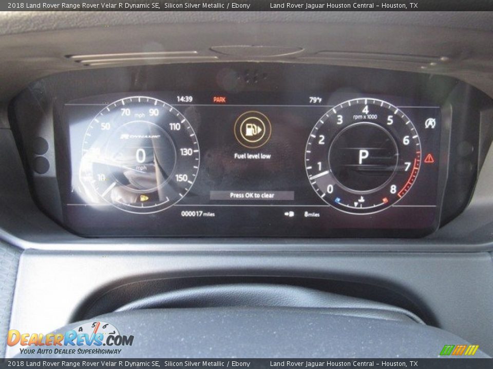 2018 Land Rover Range Rover Velar R Dynamic SE Silicon Silver Metallic / Ebony Photo #29