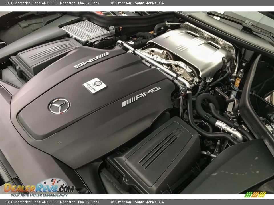 2018 Mercedes-Benz AMG GT C Roadster 4.0 Liter AMG Twin-Turbocharged DOHC 32-Valve VVT V8 Engine Photo #31