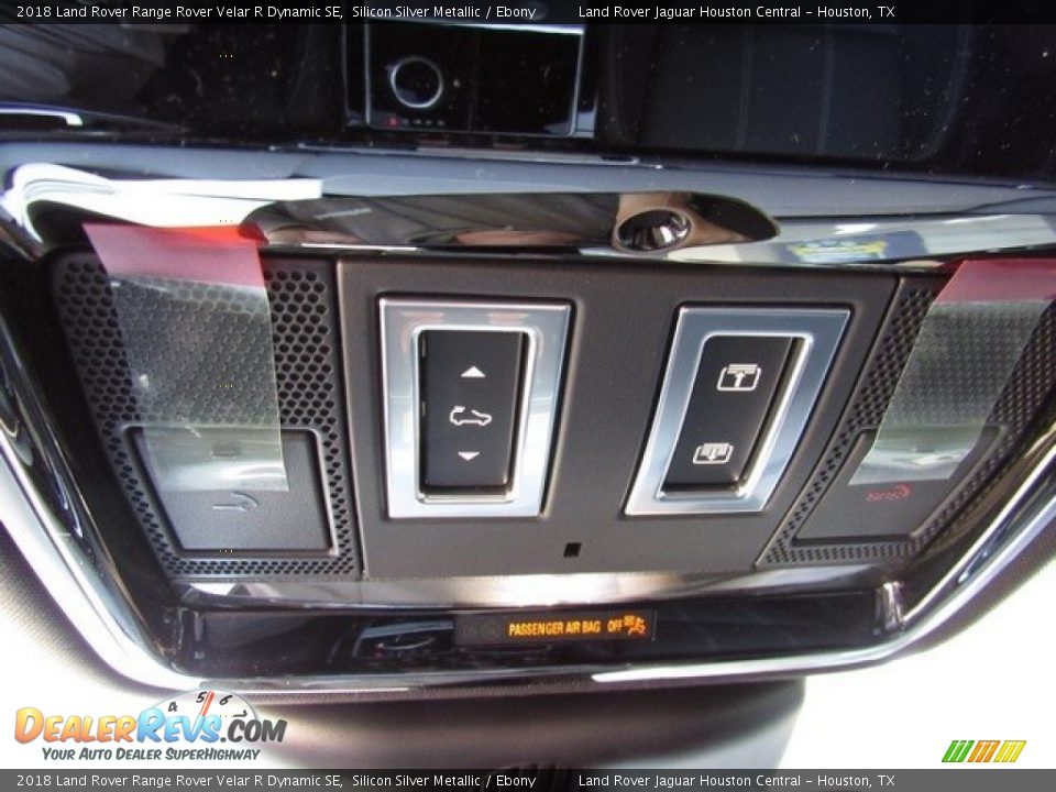 2018 Land Rover Range Rover Velar R Dynamic SE Silicon Silver Metallic / Ebony Photo #36