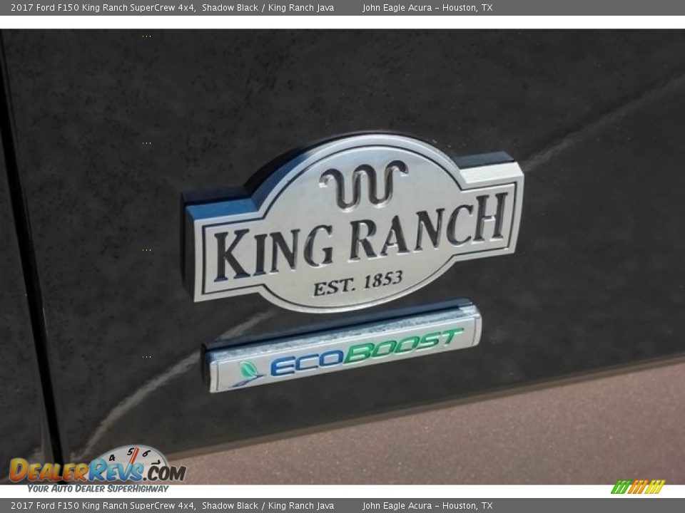 2017 Ford F150 King Ranch SuperCrew 4x4 Shadow Black / King Ranch Java Photo #15