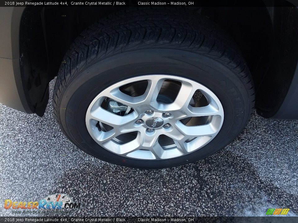 2018 Jeep Renegade Latitude 4x4 Granite Crystal Metallic / Black Photo #2