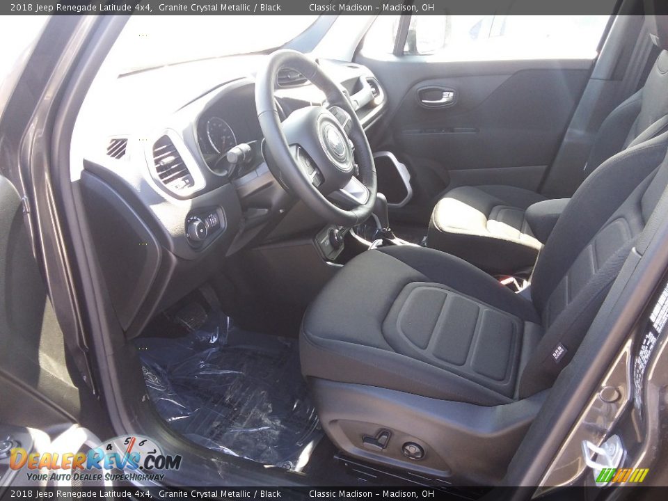 2018 Jeep Renegade Latitude 4x4 Granite Crystal Metallic / Black Photo #5