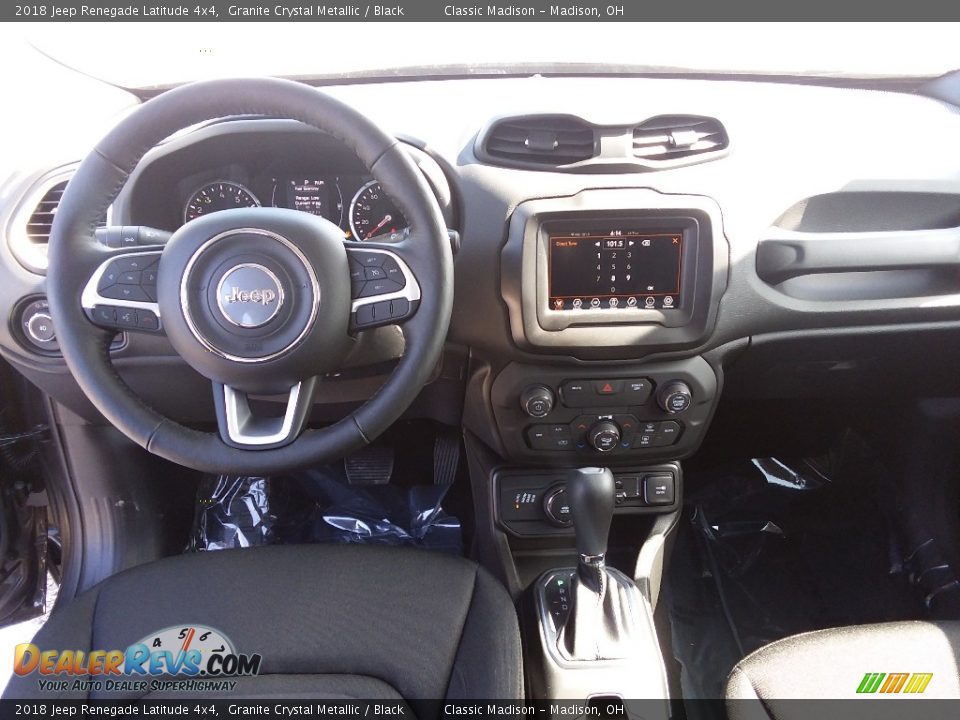 2018 Jeep Renegade Latitude 4x4 Granite Crystal Metallic / Black Photo #6