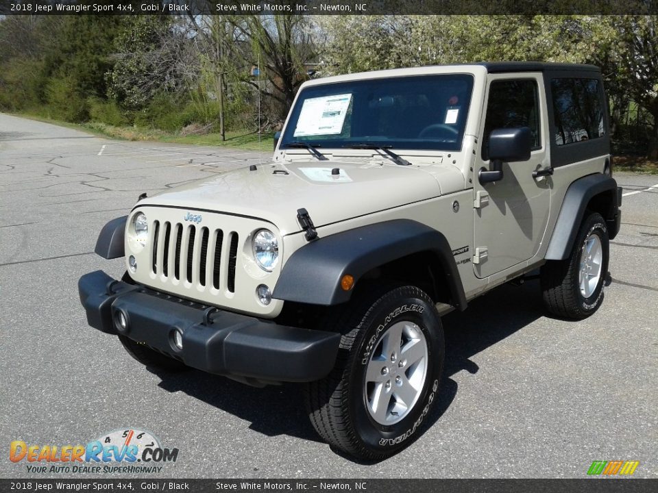 2018 Jeep Wrangler Sport 4x4 Gobi / Black Photo #2