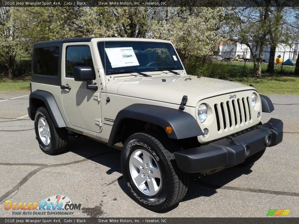2018 Jeep Wrangler Sport 4x4 Gobi / Black Photo #5