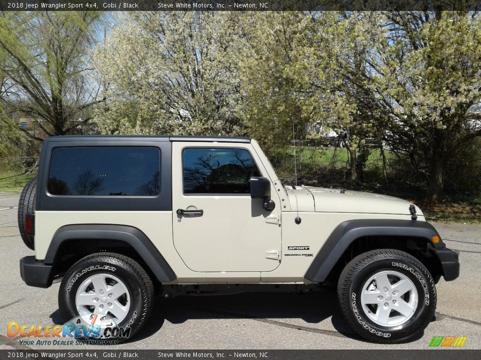 2018 Jeep Wrangler Sport 4x4 Gobi / Black Photo #6