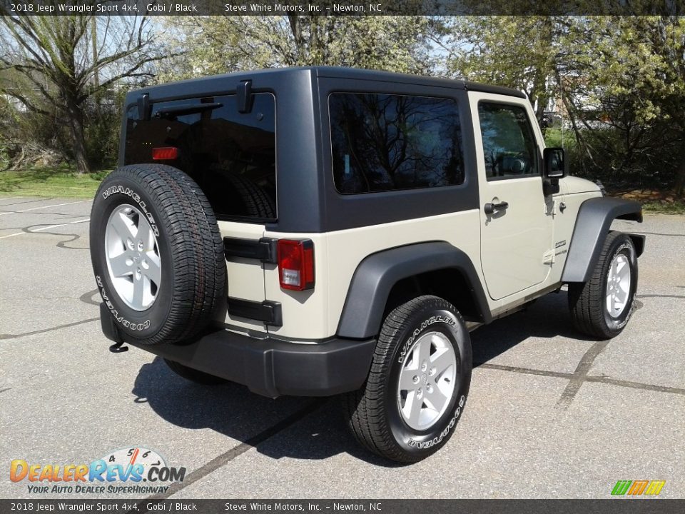 2018 Jeep Wrangler Sport 4x4 Gobi / Black Photo #7