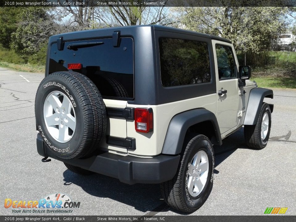 2018 Jeep Wrangler Sport 4x4 Gobi / Black Photo #8