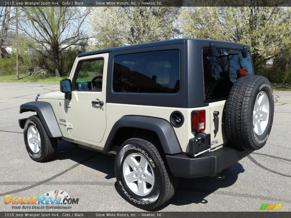 2018 Jeep Wrangler Sport 4x4 Gobi / Black Photo #11