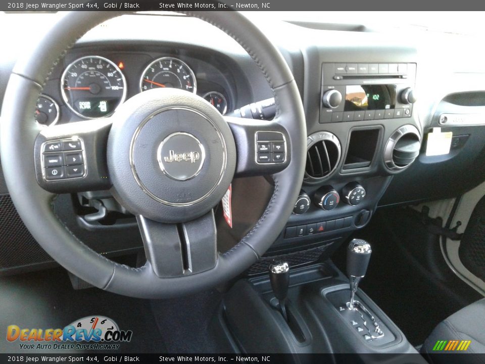 2018 Jeep Wrangler Sport 4x4 Gobi / Black Photo #27