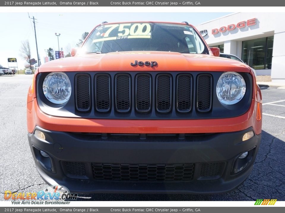 2017 Jeep Renegade Latitude Omaha Orange / Black Photo #2