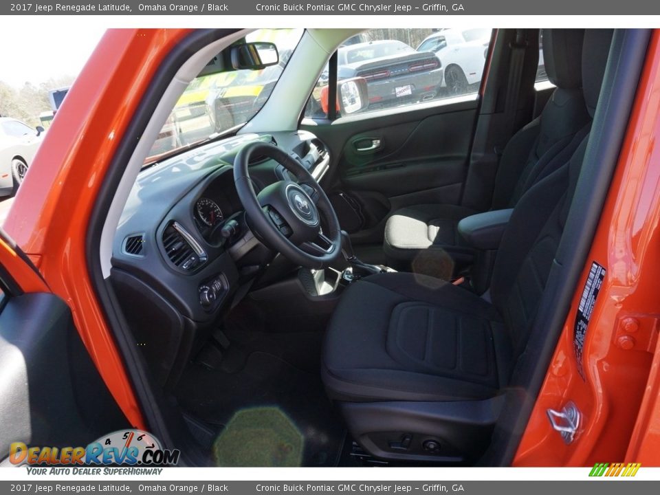 2017 Jeep Renegade Latitude Omaha Orange / Black Photo #5