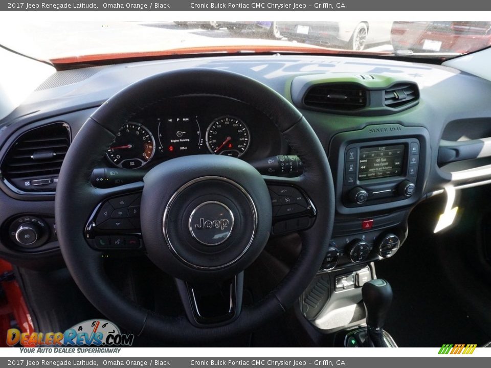 2017 Jeep Renegade Latitude Omaha Orange / Black Photo #6