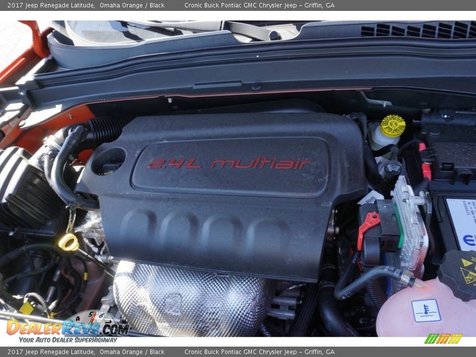 2017 Jeep Renegade Latitude Omaha Orange / Black Photo #10