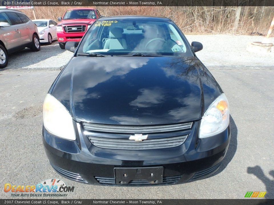 2007 Chevrolet Cobalt LS Coupe Black / Gray Photo #6