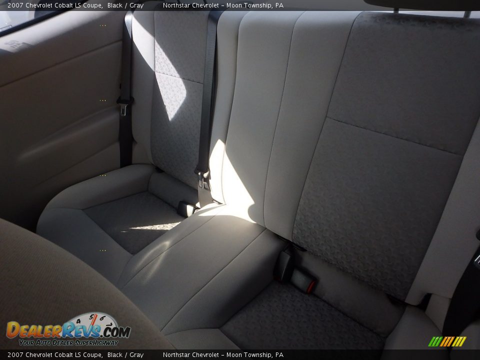 2007 Chevrolet Cobalt LS Coupe Black / Gray Photo #9