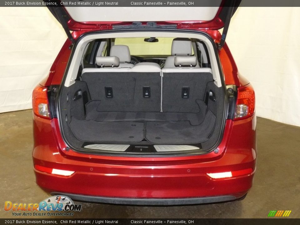2017 Buick Envision Essence Chili Red Metallic / Light Neutral Photo #9