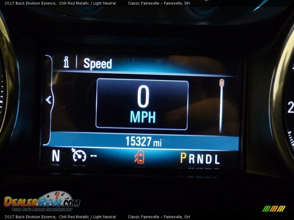 2017 Buick Envision Essence Chili Red Metallic / Light Neutral Photo #14