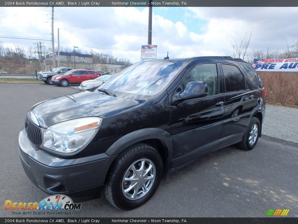 2004 Buick Rendezvous CX AWD Black / Light Gray Photo #1