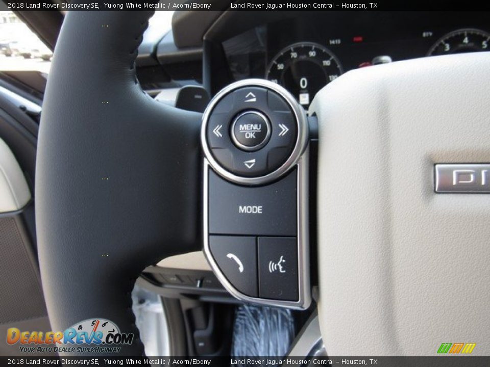 2018 Land Rover Discovery SE Yulong White Metallic / Acorn/Ebony Photo #28