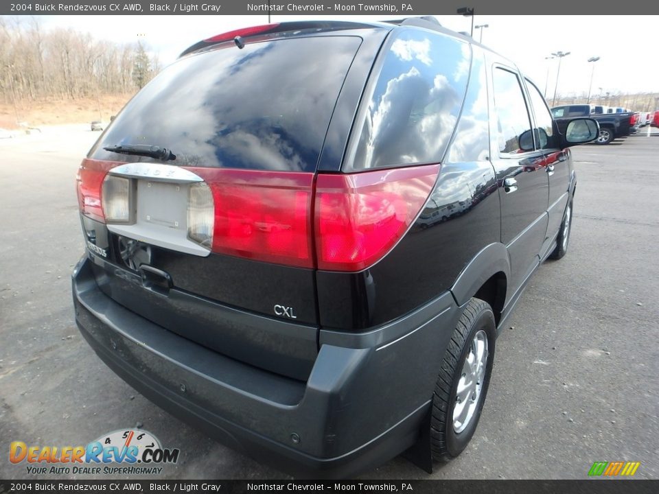 2004 Buick Rendezvous CX AWD Black / Light Gray Photo #4