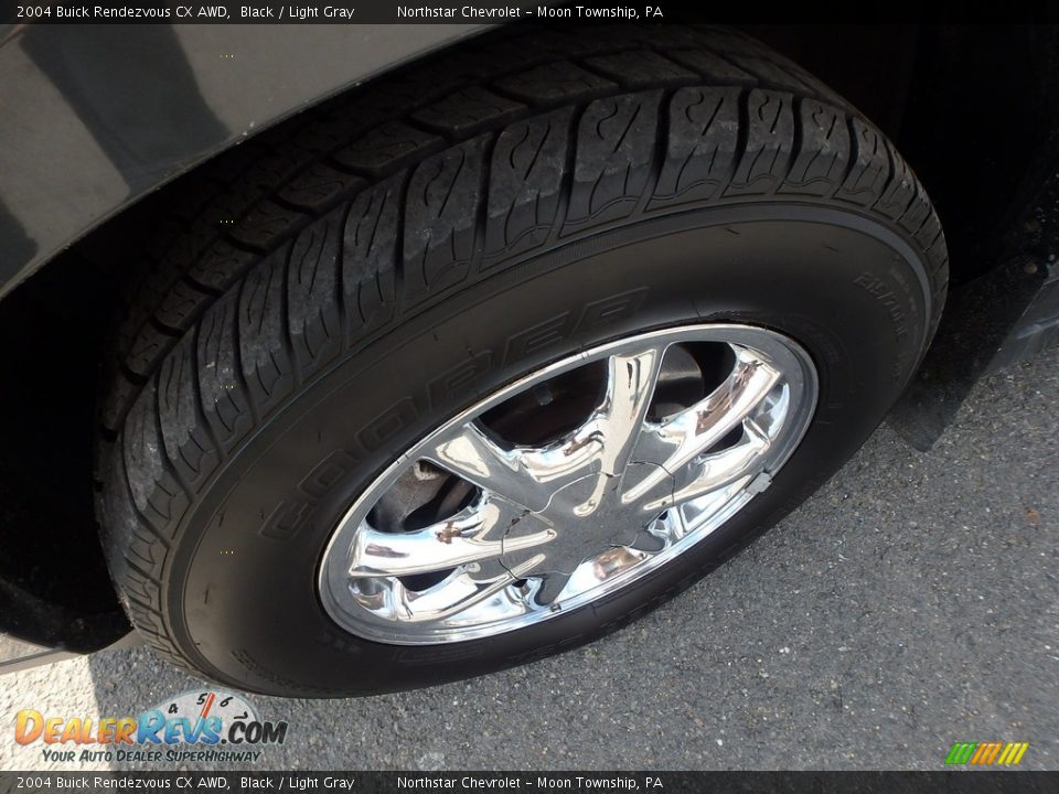 2004 Buick Rendezvous CX AWD Black / Light Gray Photo #7