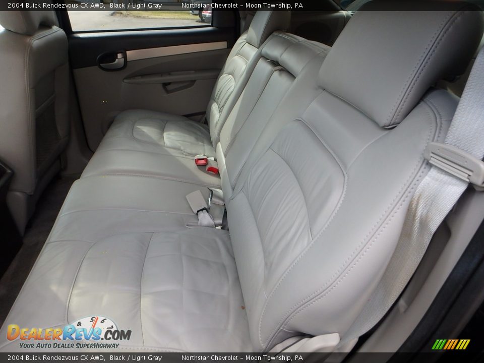 2004 Buick Rendezvous CX AWD Black / Light Gray Photo #9