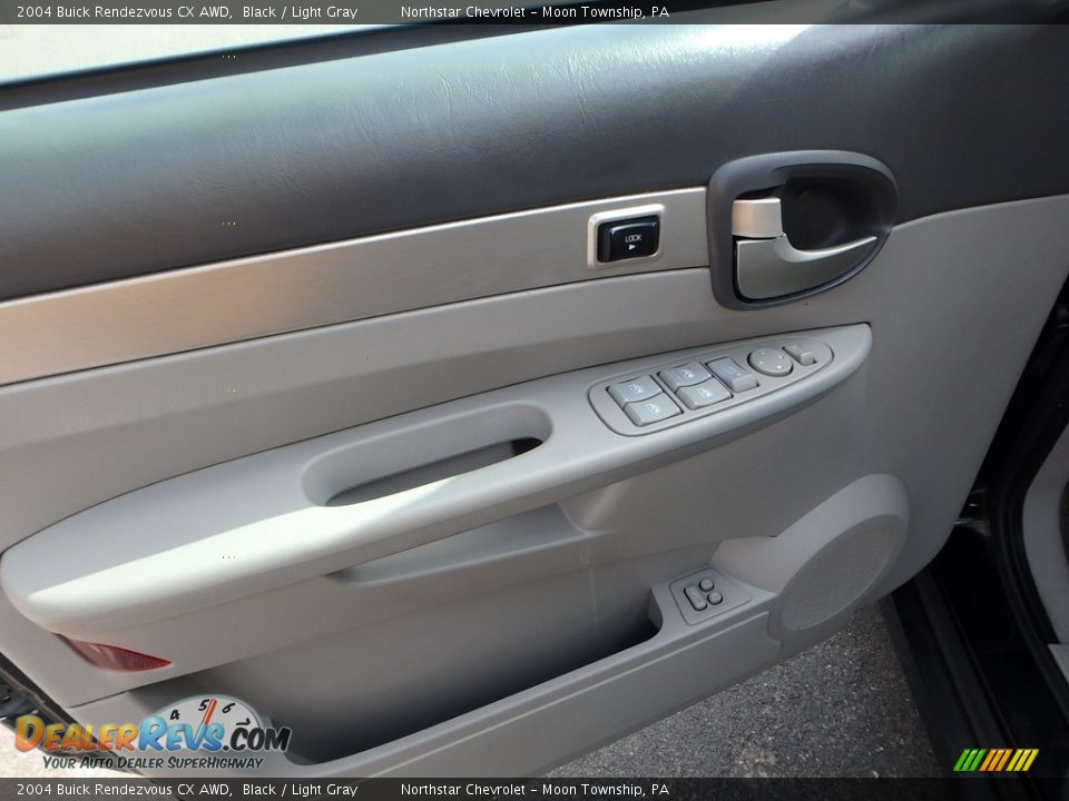 2004 Buick Rendezvous CX AWD Black / Light Gray Photo #11