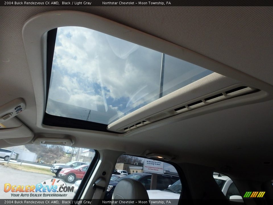 2004 Buick Rendezvous CX AWD Black / Light Gray Photo #12
