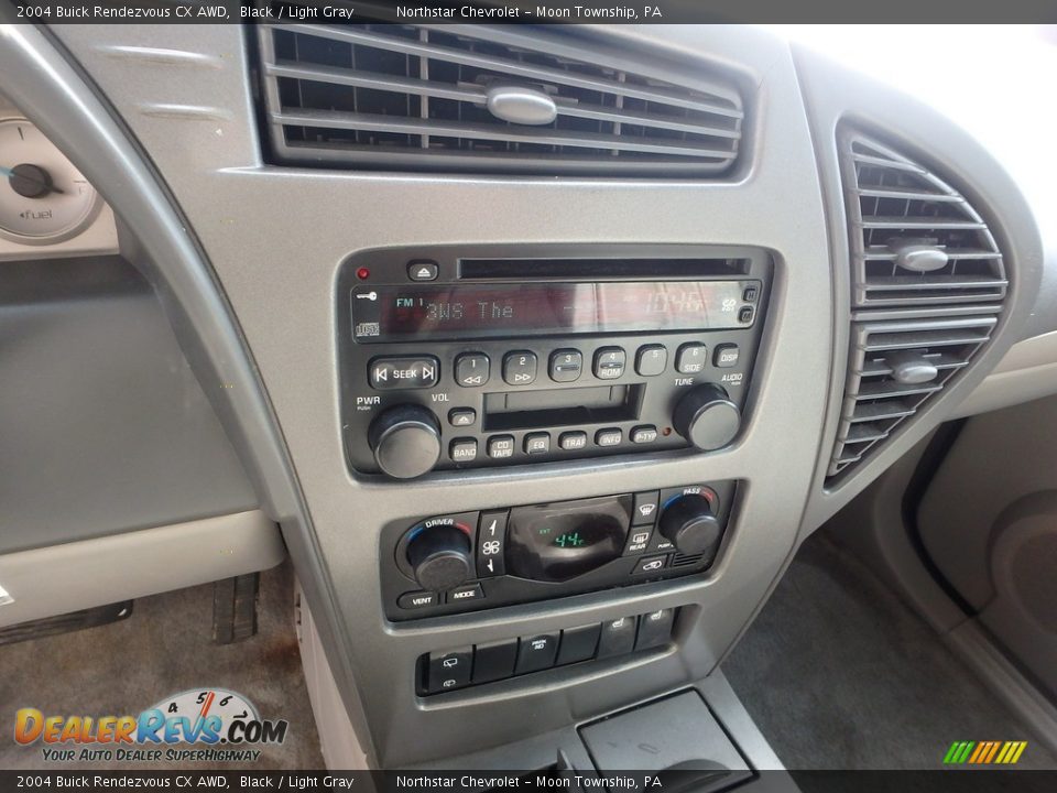 2004 Buick Rendezvous CX AWD Black / Light Gray Photo #13